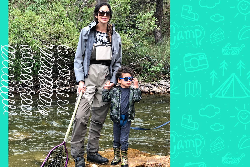 A dedicated mom, founder and CEO, Hope Dworaczyk Smith, loves being outdoors with her sons.