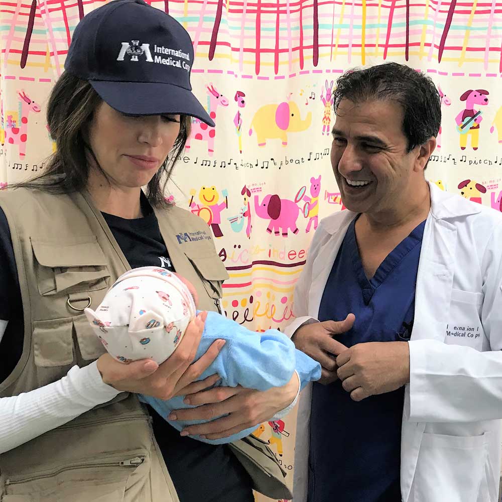 Hope Dworaczyk Smith traveled to Jordan with International Medical Corps