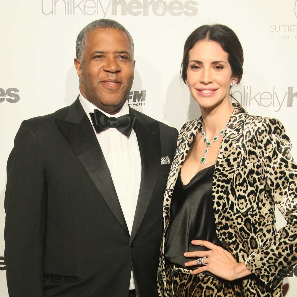 Hope Dworaczyk Smith and Robert F. Smith support Unlikely Heroes.